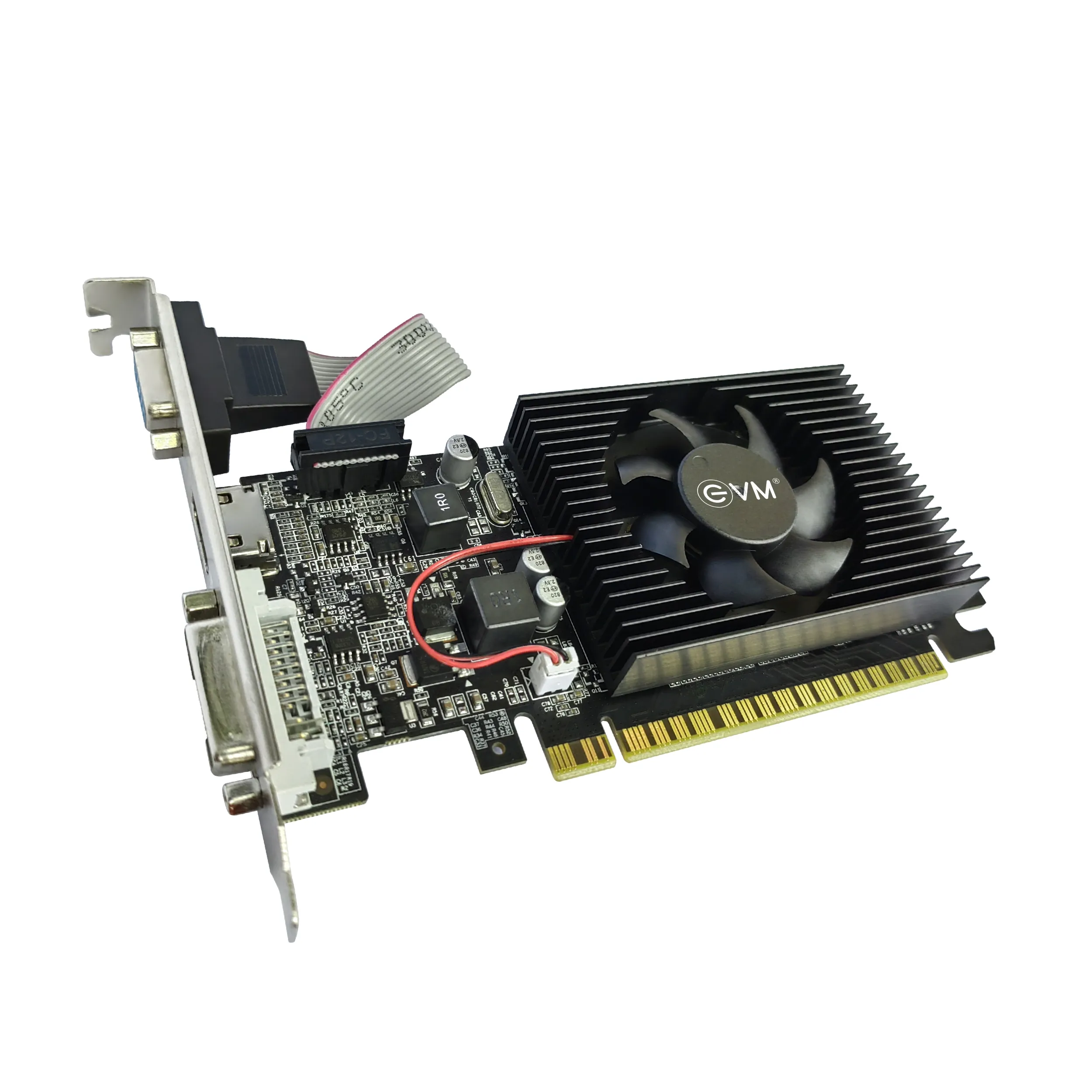 EVM Nvidia Graphic Card GT610 2GB DDR3 With HDMI, DVI, VGA Port view 2